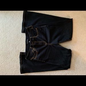 Black Straight leg jeans.